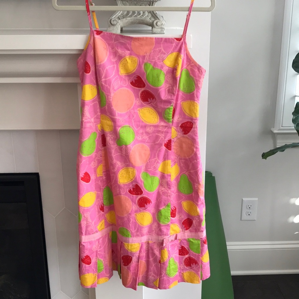 Adorable LP dress fruit print